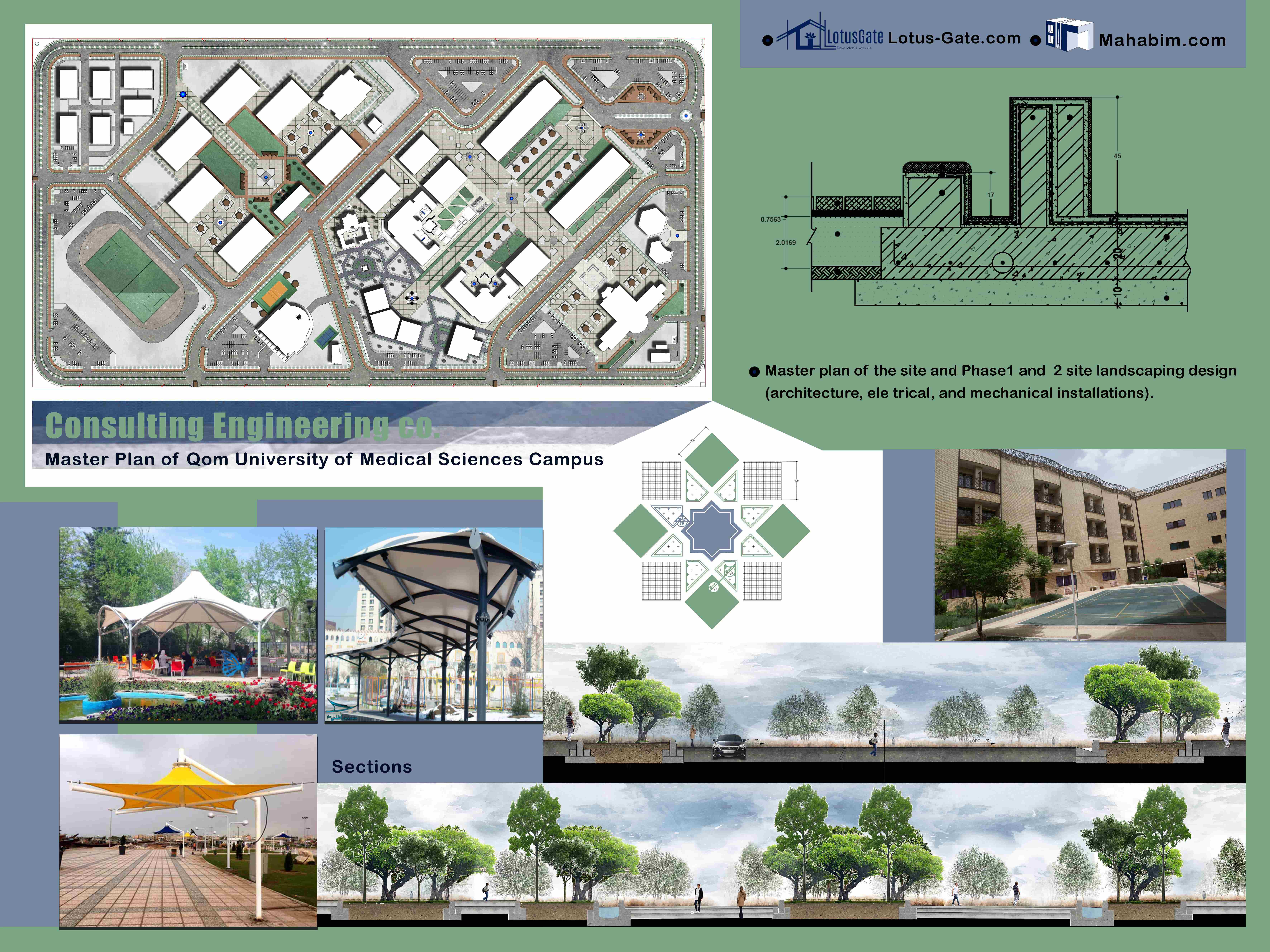 طرح جامع پردیس دانشگاه علوم پزشکی قم